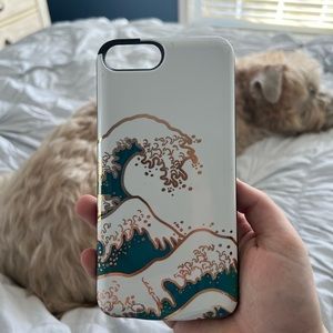 Wave iPhone charging case